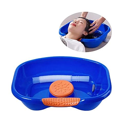 Inflatable Pond for Washing Hair, Shampoo and Care Trays, Wash Hair in Bed, For Injured, Bedroom, Disabled, Helps Wash Hair Cover
