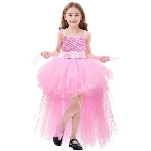 Tao-Ge Halloween Tutu Dress for Girls Tulle Dresses Fairy Princess Dress for Kids Toddler Little Girl Birthday Party Outfit3
