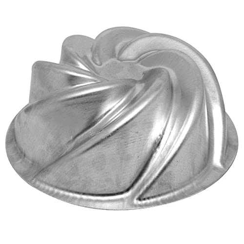 Forma Bolo Vulcão Alumínio 21x9 cm Bolo Espiral