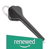 Plantronics Bluetooth Headset, Voyager 3200 Bluetooth Earpiece, Compatible with iPhone and iPad, Diamond Black (Renewed)
