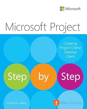 Microsoft Project Step by Step book cover