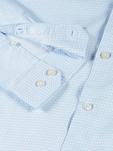 Image of Thomas Scott Men's | Checks | Full Sleeve | Slim Fit | 100% Cotton | Point Collar | Formal Shirt