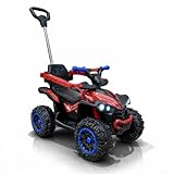 Quadriciclo Spider RAYO – Andador Infantil Vermelho