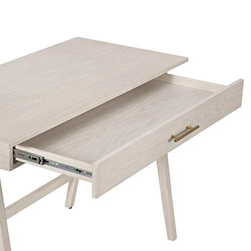 Ball & Cast Home Office Computer Desk 42"W X 20"D X 30"H White Wash Set Of 1 #TOP4
