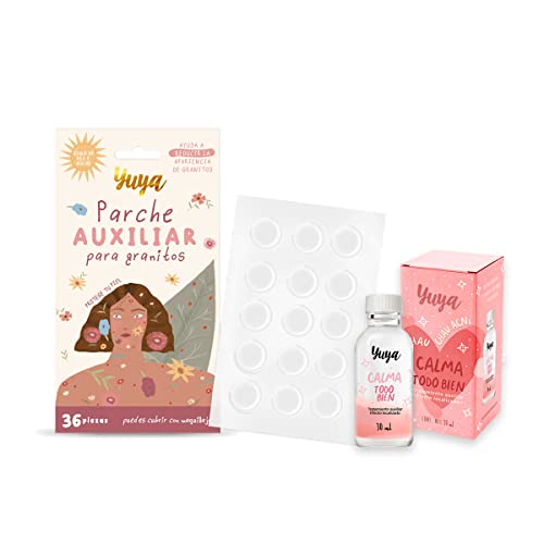 Cuidado Para El Cabello, Book Yuya - Parche granitos 36 pzas + Calma todo bien