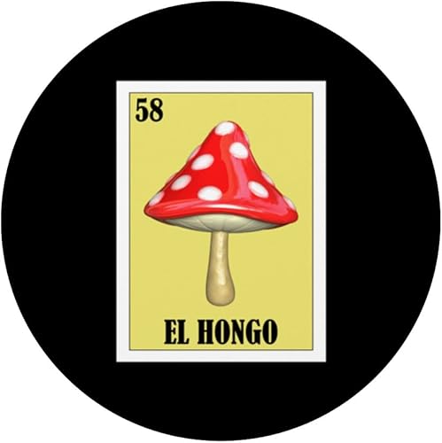 Miniatura 3 de Funny Mexican Design for Latinos - El Hongo PopSockets Swappable PopGrip