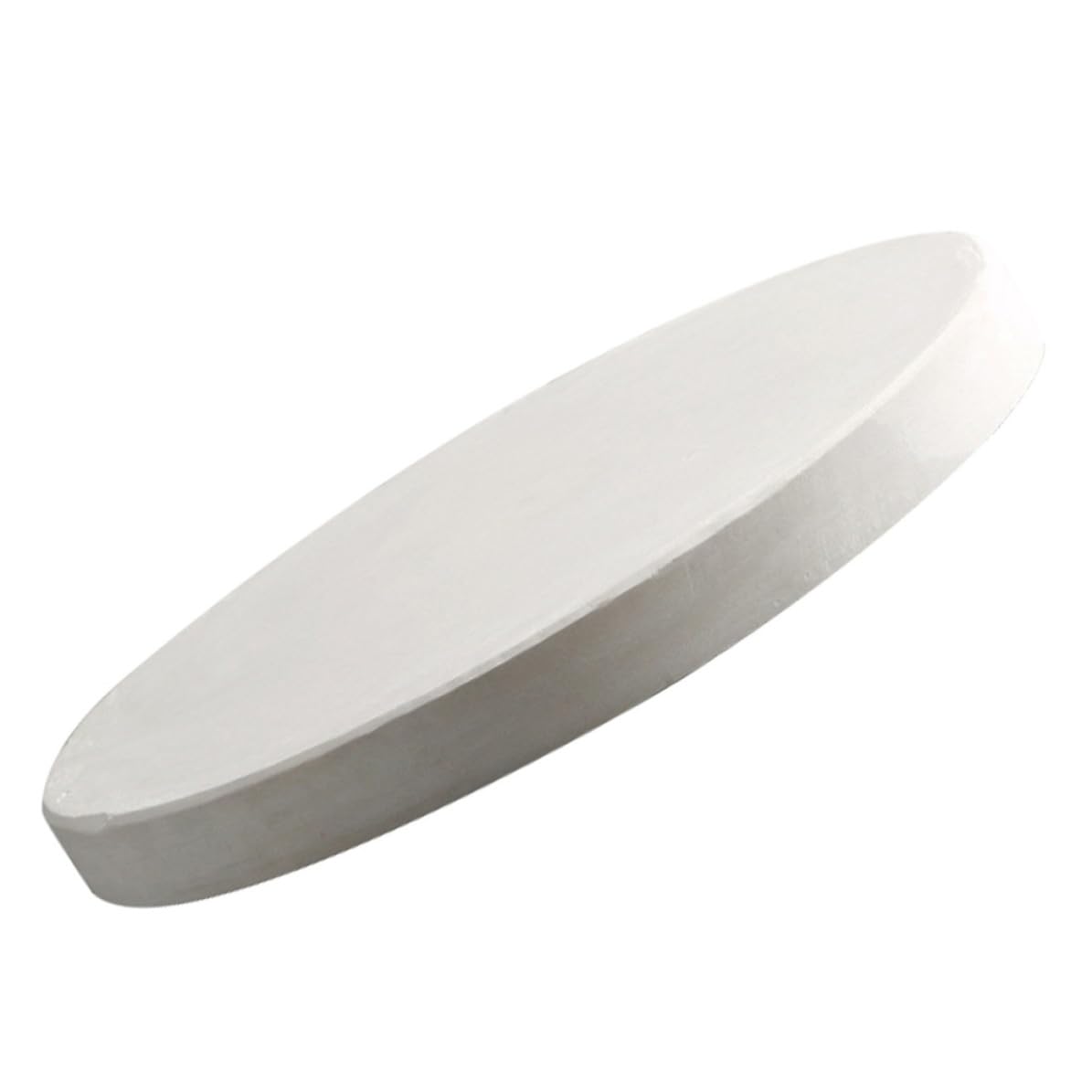 Garneck Gips Drehteller 20 cm Weiß für Töpferworkshops und Sculpting Projects gegen Verziehen bei Töpferscheibe, Präzises Design