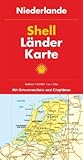 Shell Länderkarte Niederlande 1:300.000: Mit Cityplänen