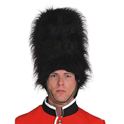 Preisvergleich Produktbild Faschingshut: Fellmütze für Herren, 40cm hoch
