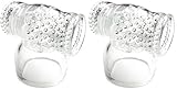 Aufsatz für ihn für Magic Wand Massagegerät Kopfdurchmesser 60mm, 45mm (Packung mit 2)