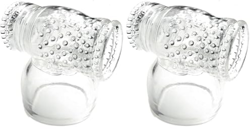 Aufsatz für ihn für Magic Wand Massagegerät Kopfdurchmesser 60mm, 45mm (Packung mit 2)