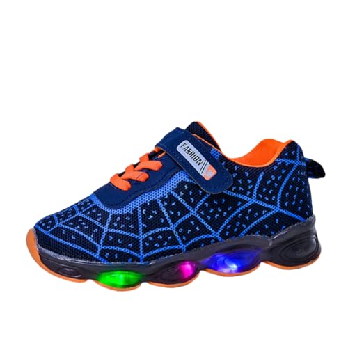 Kids Light Up Shoes Trainers for Toddler Boys Girls Luminous Breathable Walking Flash Sneakers