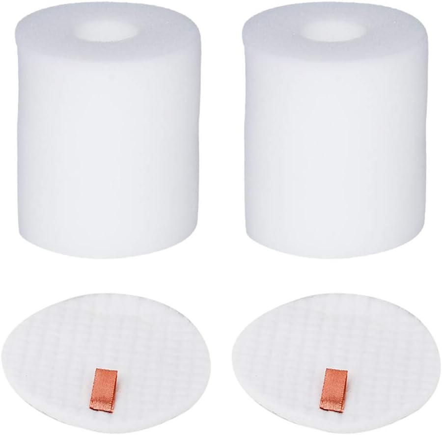 HIFROM Foam & Felt Filter Set Fits Shark Rotator Pro NV500, NV500CO, NV501, NV502, NV503, NV500W & NV550 Vacuums, Part #XFF500 XFF500 Pro Vacuum Cleaner Filter (8 Pack)