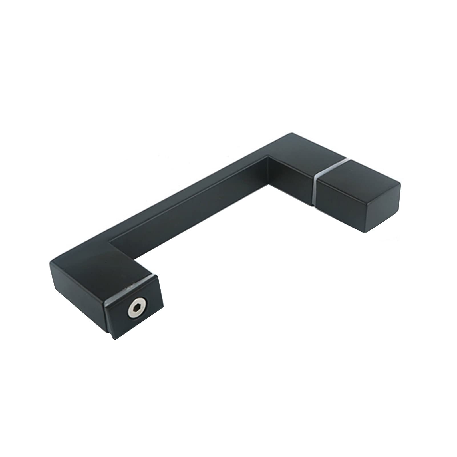 Poignée de porte de douche push pull ergonomique en acier inoxydable