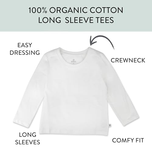 Image of HonestBaby Baby Long Sleeve T-Shirts (10-Pack)