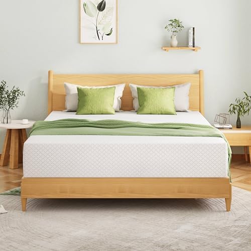 EGOHOME King Size Memory Foam Mattress, 12 Inch Bed Mattress in a...