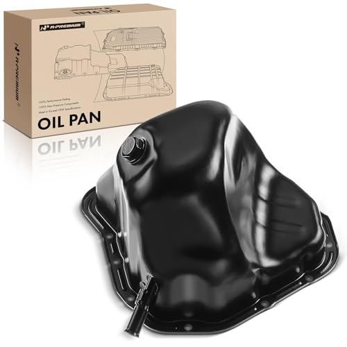 A-Premium Engine Oil Pan Sump with Drain Plug Compatible with Subaru Outback/Legacy 2006-2009, Forester 2006-2013, Impreza 2006-2014, WRX 2012-2016, WRX STI 2013-2020 & Saab 9-2X 2006, H4 2.5L Gas