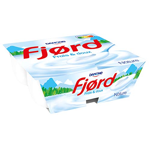 Fjord Yaourt Fromage Blanc Nature, 4 x 125g