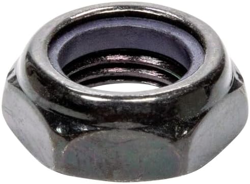 Allstar Performance 17048 1/2"-20 Black Nyloc Half Nut image 2