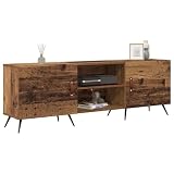 vidaXL Mobile TV Legno vecchio 150 x 30 x 50 cm Legno multistrato, Soggiorno, Basso Moderno, Legno Ingegnerizzato, Porta TV Funzionale, Console Elegante, Unità Chic