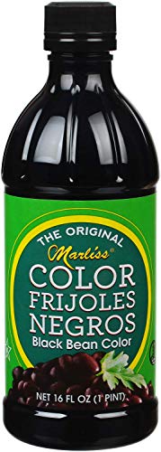 The XL Original Marliss Black Bean Color Frijoles s is Completely tasteless. Use on Cuban Black beans & Rice, (Add until Preferred Color is achieved). Use to darken Food such as: Tomato Sauce,