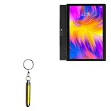 BoxWave Stylus Pen Compatible with Winsing Android Tablet KTLA (10 in) - Bullet Capacitive Stylus, Mini Stylus Pen with Keyring Loop - Bronze