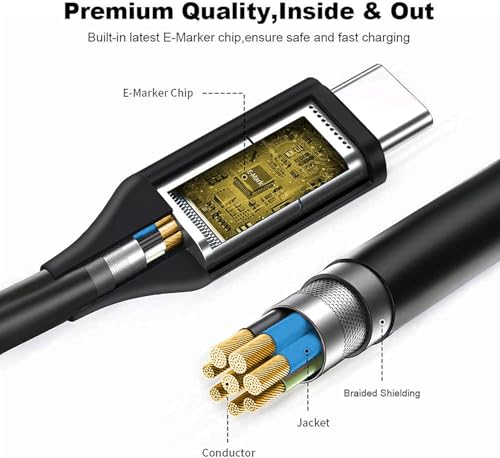 Image of BULL-TECH 90W USB C Charger Compatible with dell Laptop
