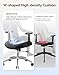 SIHOO M18 Ergonomic Office Chair for Big and Tall People Adjustable Headrest with 2D Armrest Lumbar Support and PU Wheels Swivel Tilt Function Black