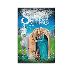 HSUREWTRK The Secret of Moonacre - Poster decorativo da parete su tela, stile vintage, per soggiorno, camera da letto, 20 x 30 cm, senza cornice