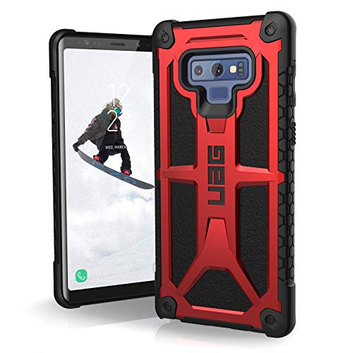 URBAN ARMOR GEAR UAG Samsung Galaxy Note 9 Monarch Feather-Light Rugged [Crimson] Military Drop Tested Phone Case