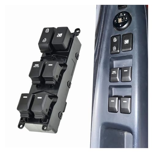 Interrupteur de commande lève-vitre Kia Rio 93570-1W155 finition d'origine
