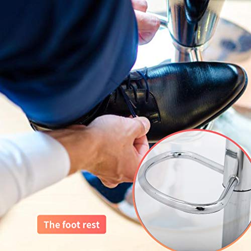 Set Of 2 Bar Stools, Counter Height Adjustable Bar Chairs With Back Barstools Pu Leather Swivel Bar Stool Kitchen Counter Stools Dining Chairs (Brown) #TOP5