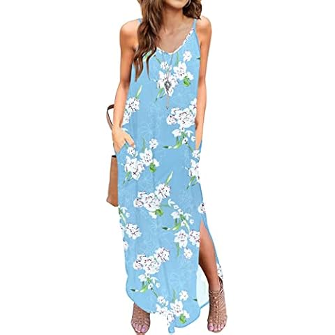 Robe d'été AUSELILY Maxi Floral Cover
