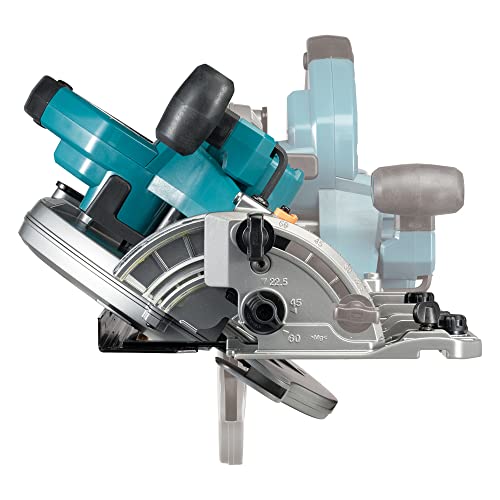 Makita HS009GT201 Akku-Handkreissäge 40V max. / 5,0 Ah, 2 Akkus + Ladegerät im Transportkoffer, Petrol – Bild 3