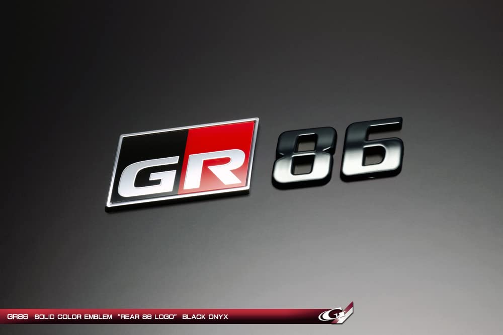 Amazon | 【Grazio&Co.】GR86 エンブレム3点SET ブラックオニキス 前後