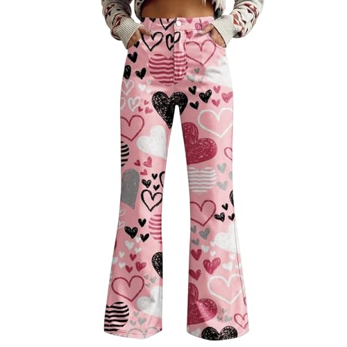Pantalon d'été de qualité supérieure pour femme en rose taille L
