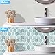 WalDecoo 10 Blatt Hexagon Peel and Stick Backsplash für Küche, Upgrade, Premium Extra Dickeres Design, 3D Selbstklebende Wandfliesen, große Klebefliesen für Küche und Bad (30,5 x 30,5 cm)