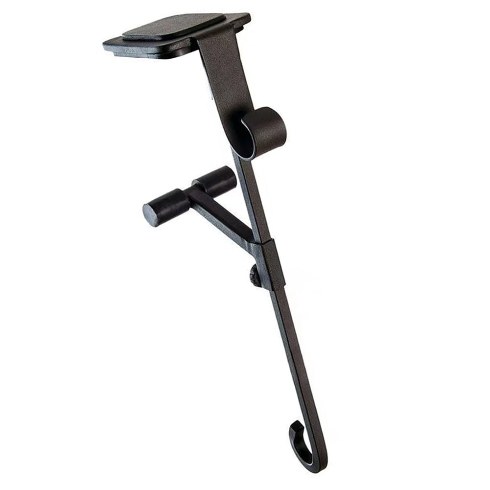 ZYWUOY Colgador de guirnalda resistente, soporte para calcetines de Navidad, gancho de mantel, diseño ajustable sin taladro, metal resistente a la corrosión para decoración de chimenea interior y
