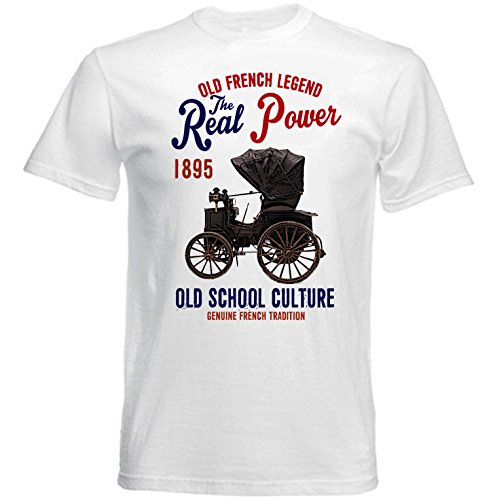 TEESANDENGINES Phaeton 1895 Tshirt di Cotone da
