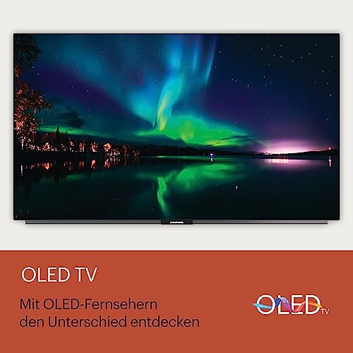 GRUNDIG 65 GOB 9480 Fernseher 65 Zoll (164 cm) Google TV, OLED TV, 4K UHD, Dolby Vision IQ, Dolby Atmos, 60 W Sound, Hey Google Sprachsteuerung, Smart TV, Bluetooth, Silber – Bild 3