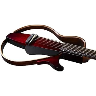 Yamaha SLG200S CRB Guitare silencieuse à cordes en acier avec housse de transport rigide Rouge cramoisi - Les Beatles, Paul McCartney, John Lennon, RIngo Starr, George Harrison Yamaha SLG200S CRB Guitare silencieuse à cordes en acier avec housse de transport rigide Rouge cramoisi – Image 5