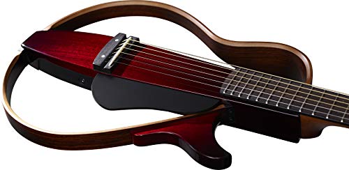 Yamaha SLG200S CRB Guitare silencieuse à cordes en acier avec housse de transport rigide Rouge cramoisi - Les Beatles, Paul McCartney, John Lennon, RIngo Starr, George Harrison Yamaha SLG200S CRB Guitare silencieuse à cordes en acier avec housse de transport rigide Rouge cramoisi – Image 6