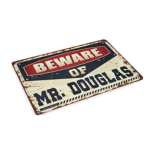 Tapis antidérapant Beware of Mr. Douglas pour décoration originale - 3