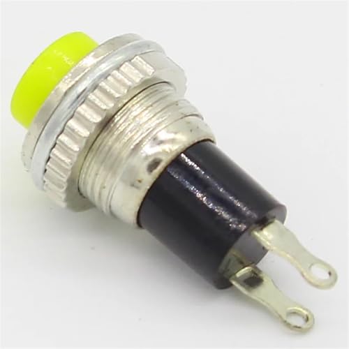 Interrupteur à bouton-poussoir 10mm 6 couleurs pour télécommande et commande de circuits
