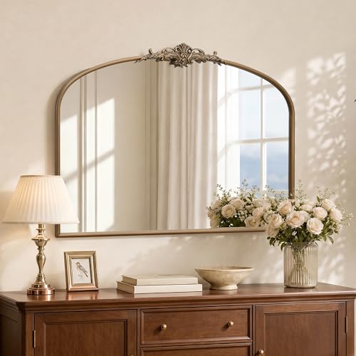 Besdomus 40x29 French Baroque Gold Mirror
