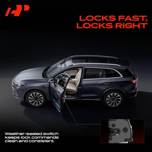 Image of A-Premium Front Left Driver Side Door Lock Actuator Compatible with Land Rover Range Rover Sport 2014-2022, for Model with Keyless Entry /Start, Soft Close Doors, Central Locking