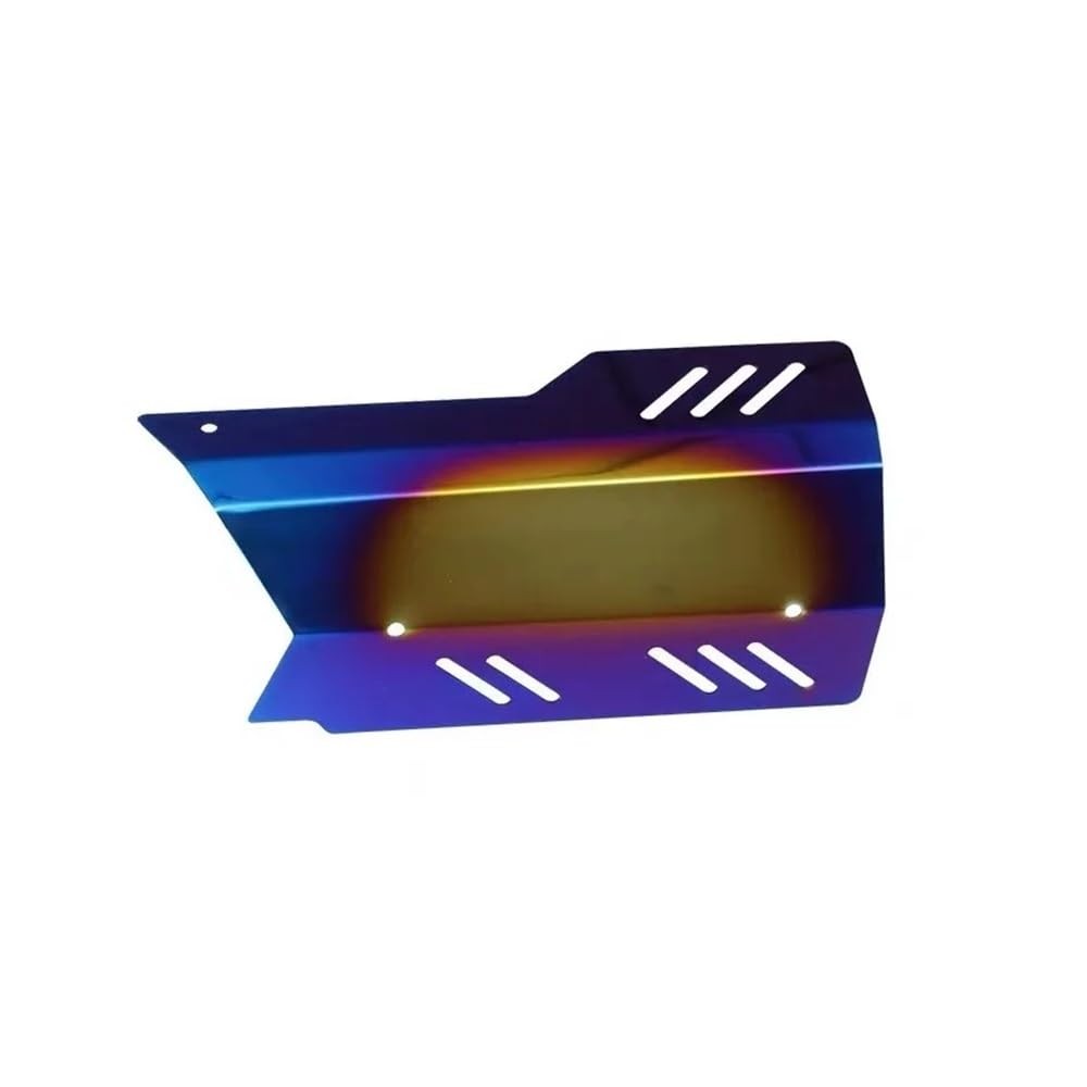 Escudo Aislamiento Térmico Moto para Modificado para Motocicleta, Cubierta Protectora De Tubo De Escape Anti Escaldaduras, Cubierta De Aislamiento Térmico para Yam&aha R15 V3 2017-2020