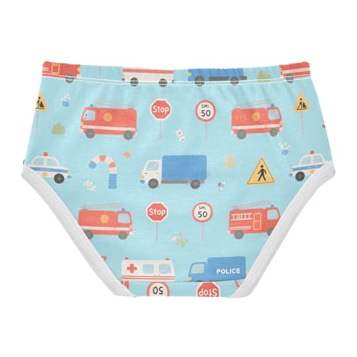 GuoChe Cotton Briefs Breathable Triangle Panties Organic Underwear for Kids in Sizes 2T,3T, 4T, 5T, 6Y and 8Y2