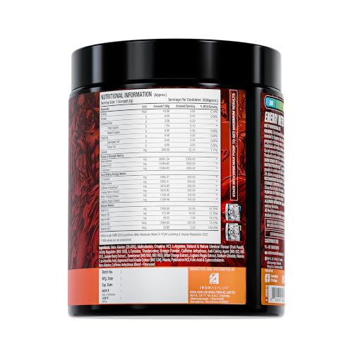 Image of ProSupps Hyde Xtreme Fruit Punch High Stim Pre Workout, 30 Servings