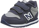 Composición: sintético New Balance, Zapatillas de Deporte Unisex niño, Multicolor (Kv500vbi Gris), 20 EU